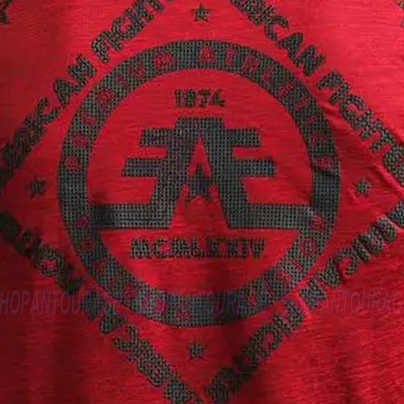 American Fighter Greenbank FM12630 Short Sleeve Graphic Sport T-shirt for Men - Picture 4 of 5